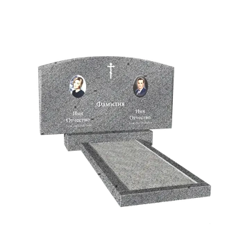 Памятники на двоих 1200X600X60 мм SW2