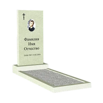 Памятник недорогой 1000х500х60 мм CH2