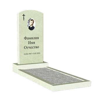 Памятник недорогой 1000х500х60 мм CH4