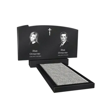 Памятники на двоих 1200X600X60 мм GW3
