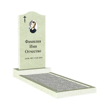 Памятник недорогой 1000х500х60 мм CH6