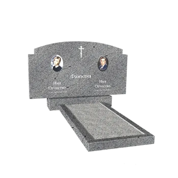 Памятники на двоих 1200X600X60 мм SW6